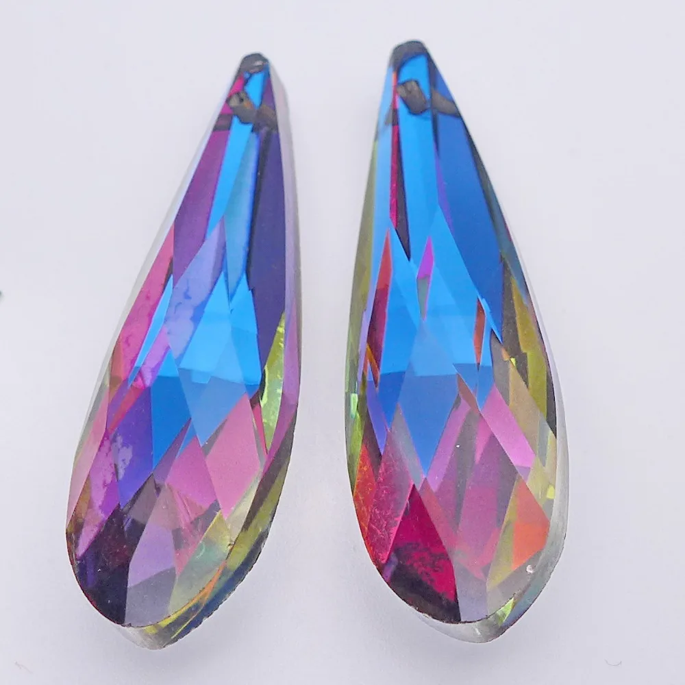 Wholesale 50/63/76/85mm Crystal Austrian Prism/Icicle/U Drop Charm/Pendant AAA Quality For Chandelier Christmas