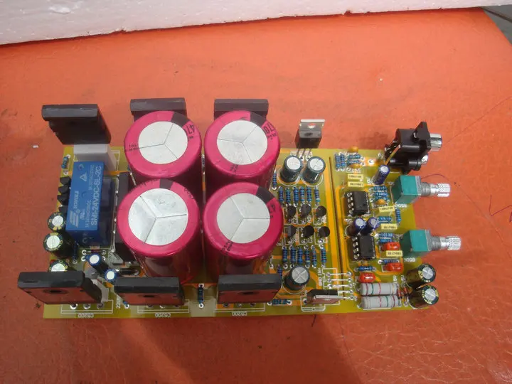 

5200 / 1943 TTC5200 TTA1943 300W mono subwoofer amplifier board Preamplifier Pre-stage Rear overall integrated