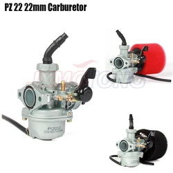 Engine PZ22 22mm Carburetor & 38mm Air Filter For Keihin 125cc KAYO Apollo Bosuer xmotos Kandi dirt/pit bikes monkey bikes ATV