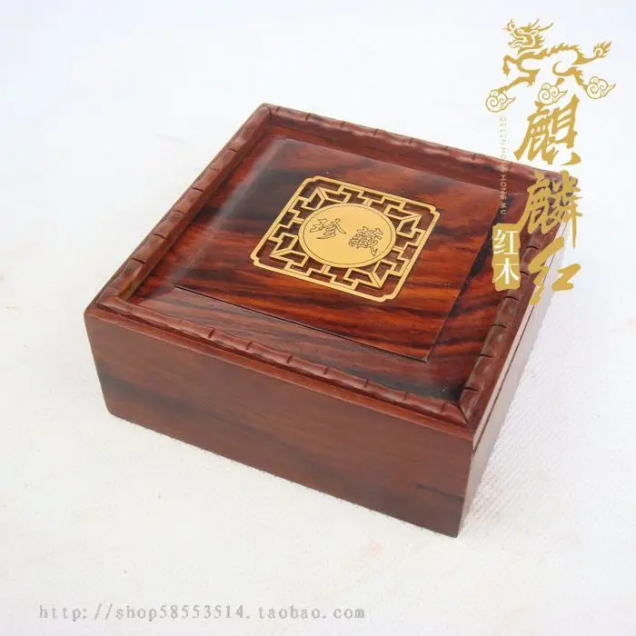 Kylin rosewood crafts quality old rosewood jewelry box rosewood box boutique bracelet genuine promotion 2015