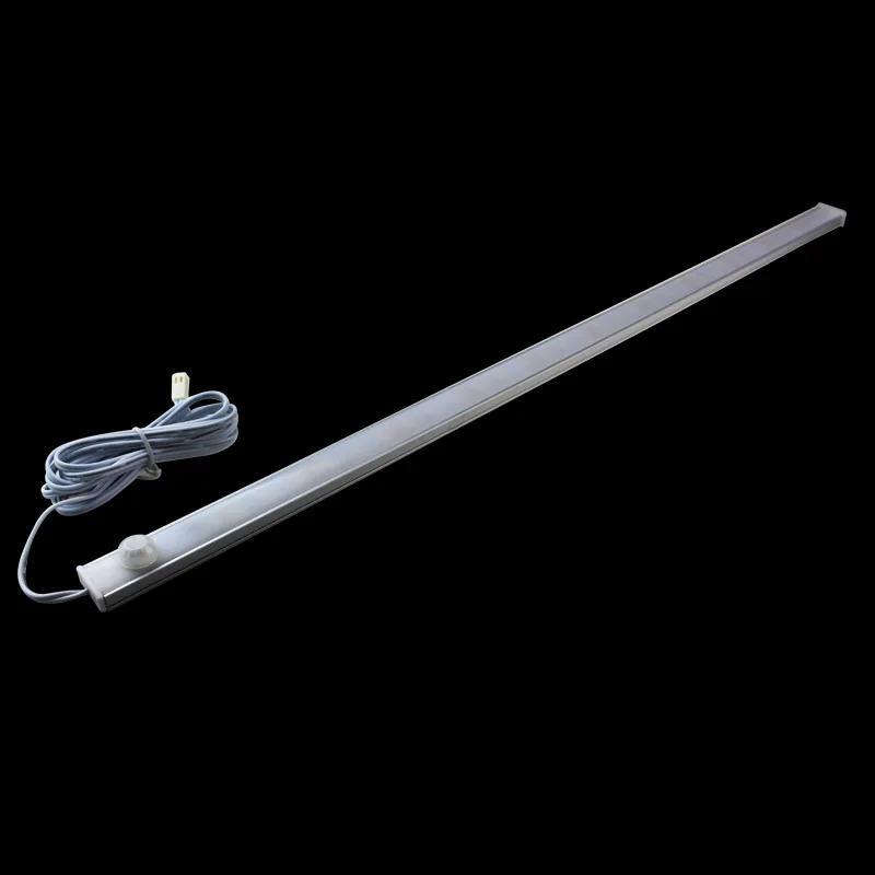 50cm DC12V Body LED Tube PIR motion sensor light 12V Led kitchen lamp under cabinet lights detector wall closet wardrobe