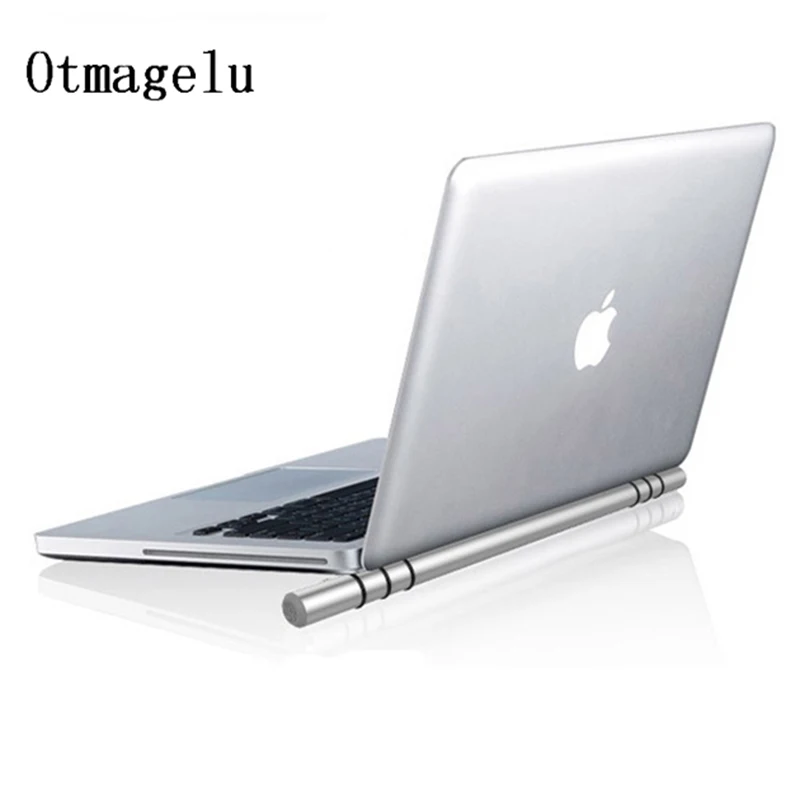 Portable Laptop Stand Notebook Strip Heat Reduction Cooling Pad Stand Non-Slip Tablet Increase Bracket Holder For Macbook Air