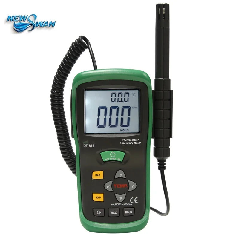 

High sensitive DT-615 Two In One Professional Hygrometer Temperature Humidity Tester Equipment Display LCD Meter Instrument