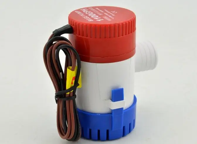 

1PCS 1100GPH High Flow Submersible Marine Boat Electric Bilge Pump 12V 3A FREE SHIPPING