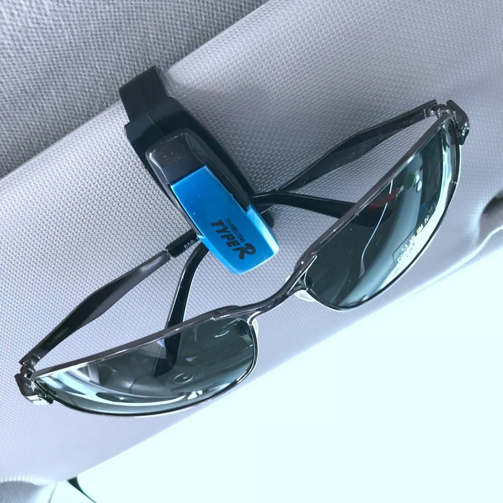 

Random Color Holder for Glasses Case Eyeglasses Holder Auto Sun Visor Clip for Sunglasses Car Accessories for Mercedes audi BMW