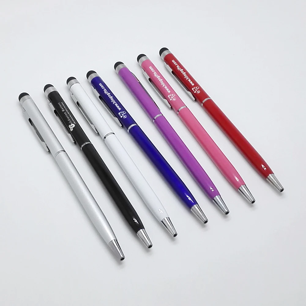 Cute pen with name text Promotion items personalized stylus pencils imprint with Your own logo FREE