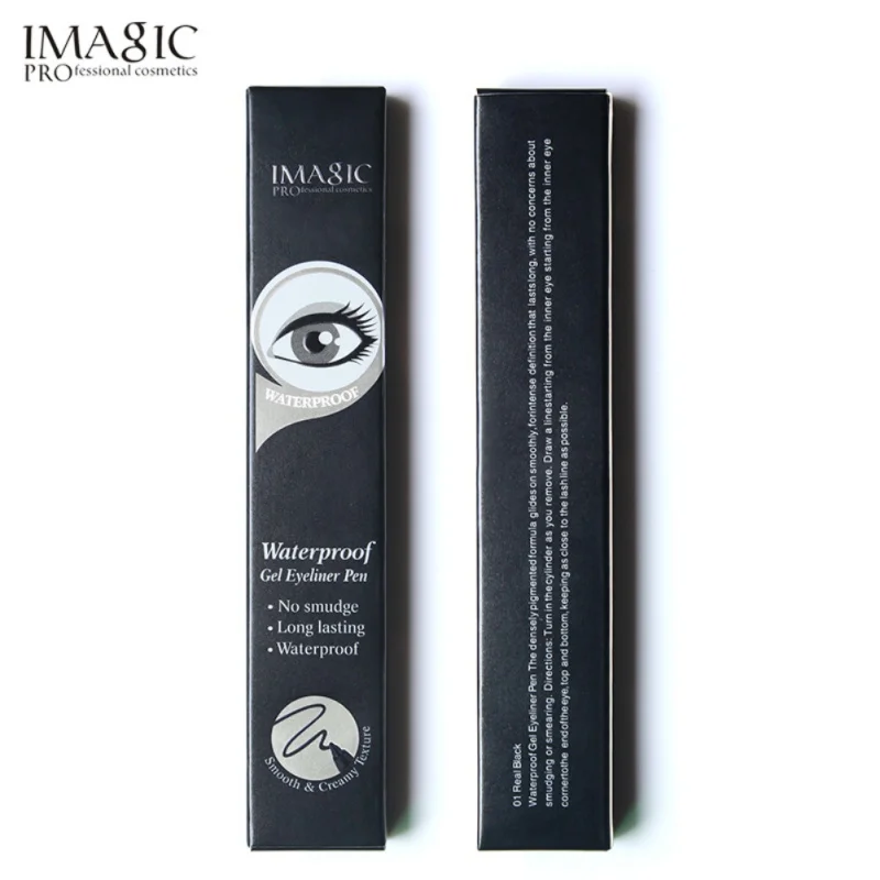 IMAGIC Eyeliner Pencil Pen Gel Black Waterproof Makeup Beauty Comestics Long Lasting