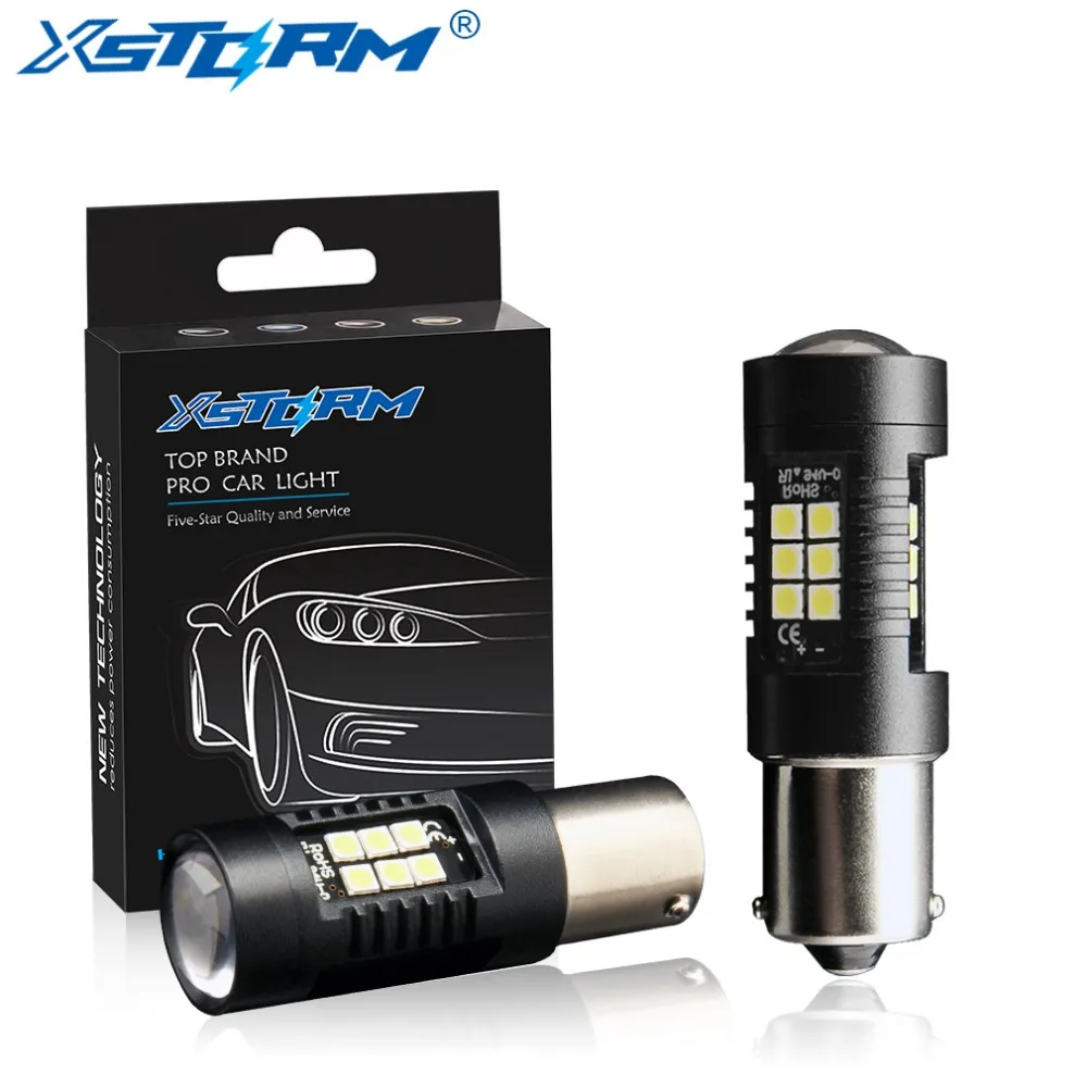 

Светодиодные лампы P21W 1156, BA15S, 21/3030SMD, белый/желтый/янтарный/Красный, 12 В, 2 шт.