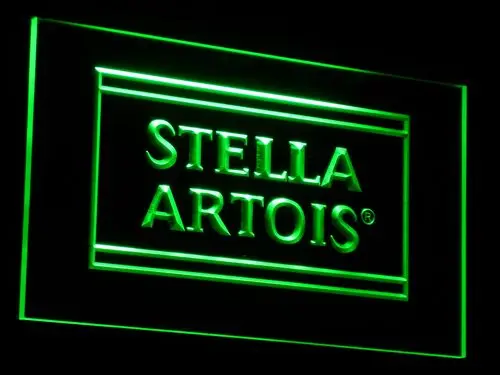 a103 Stella Artois Beer Vintage Bar LED Neon Light Signs with On/Off Switch 20+ Colors 5 Sizes to choose