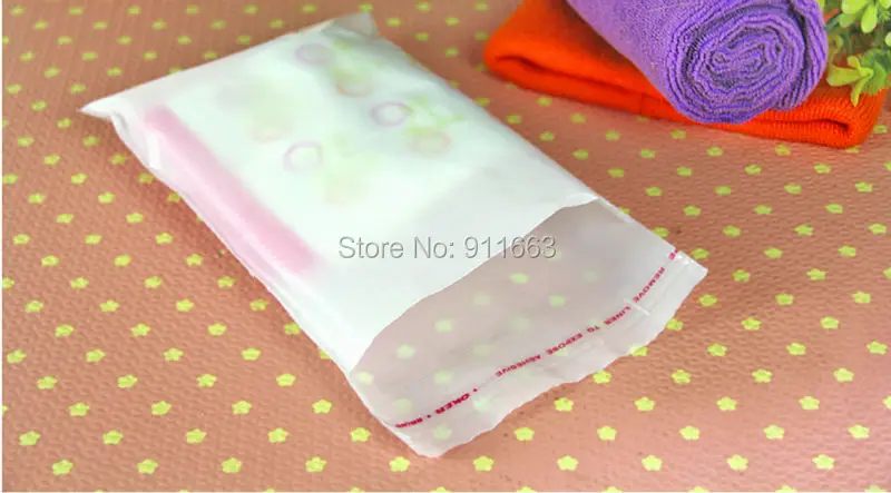 32cm*24cm*0.07mm+3cm self sealing dull polish Poly Bag,milk white clothing packing bag,garment Packing Self Adhesive Seal Bags,