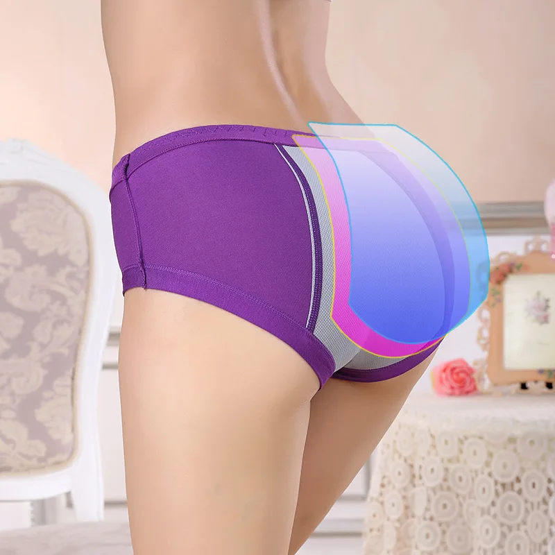 Menstrual Period Underwear Women Modal Cotton Panties Ladies Seamless Lengthen Panties Physiological Leakproof Female Underwear