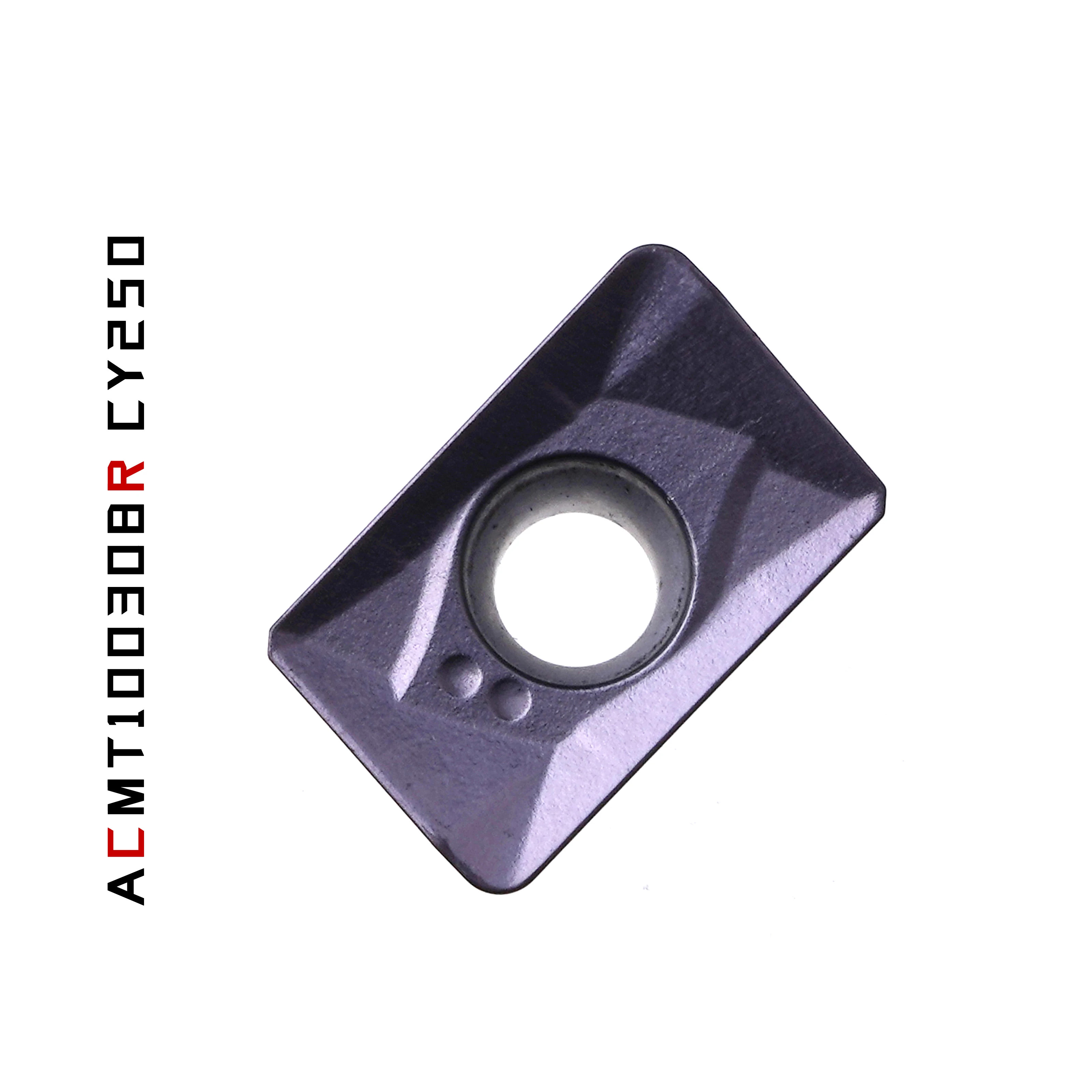 ACMT100308R CY250 10 個日立高切削性能 cnc スローアウェイチップ