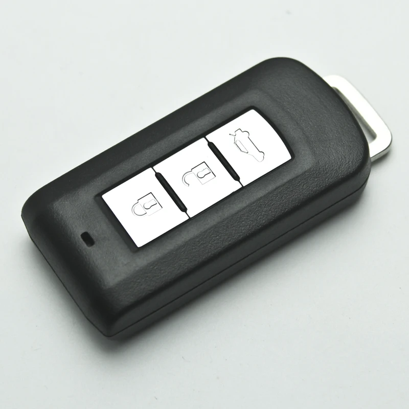 High Quality 3B Remote Key Shelll Fob Case For Mitsubishi Lancer Outlander ASX Uncut Blade Key Case With Logo