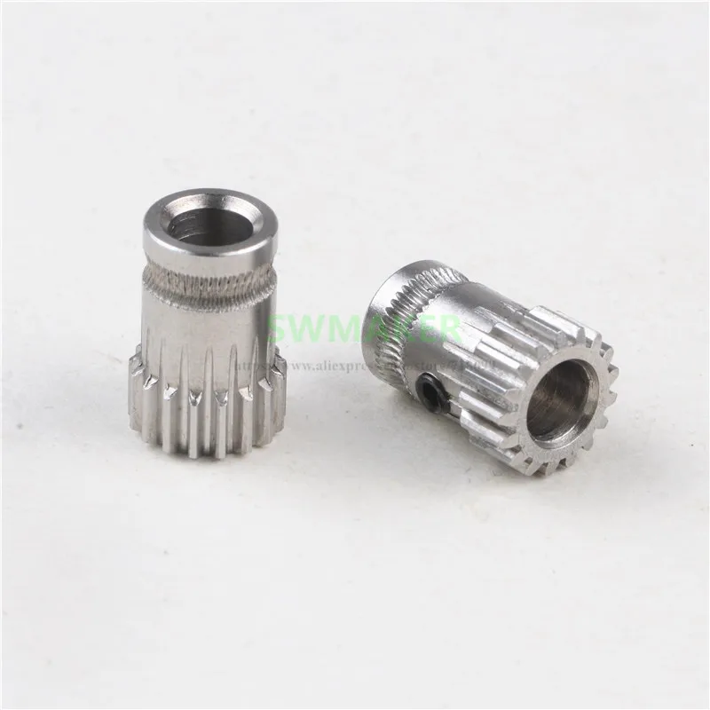 1pcs Bdtech / Prusa i3 MK3 Extruder Drive Wheel Gear 17 tooth  25 tooth Stainless Steel Bore 5mm/8mm 1.75 3.0mm 3D printer parts