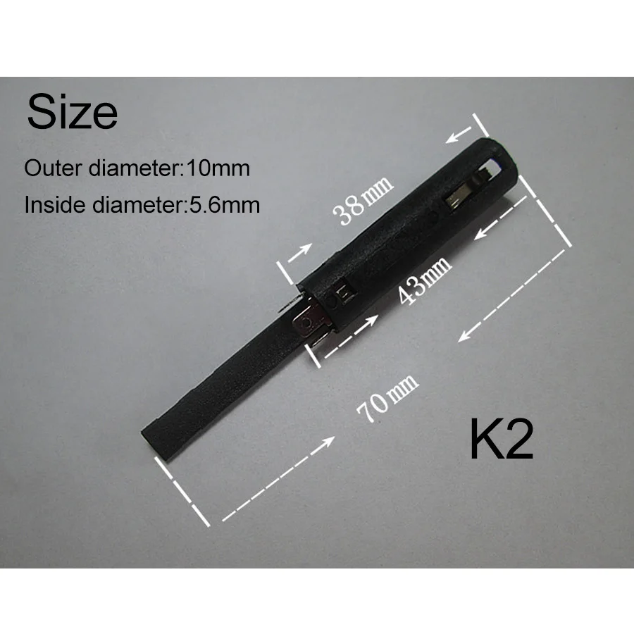 ABS T12 black metal handle Shrapnel Component 9501 handle Shrapnel assembly DIY soldering iron handle Inner joint spiral
