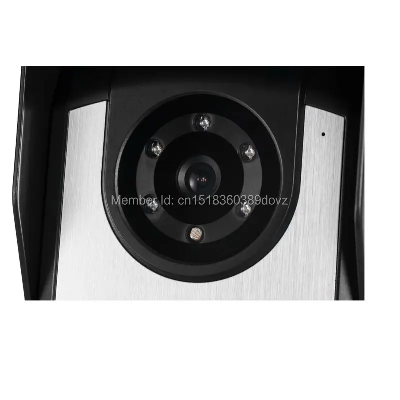 Intercom Accessories Night Vision Doorbell Phone Outdoor Camera Unit Metal Panel 700 Line HD 4-core Calbe