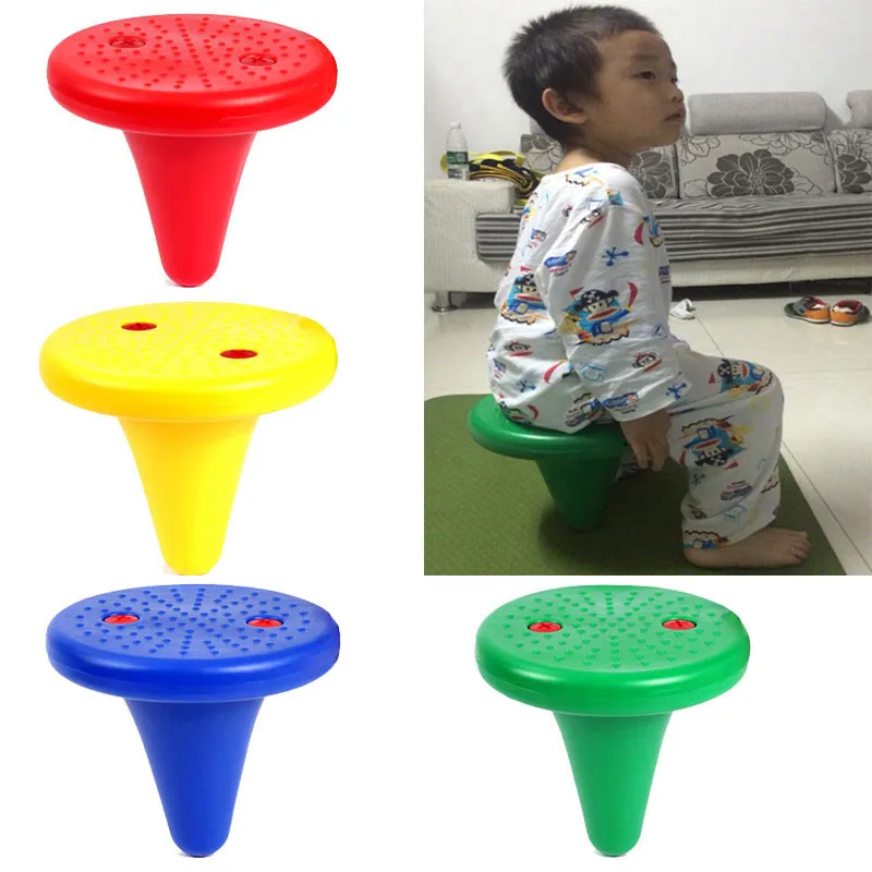 Balance T-Stool, Single-Leg Balancing Game Chairs Baby and Adult Toy