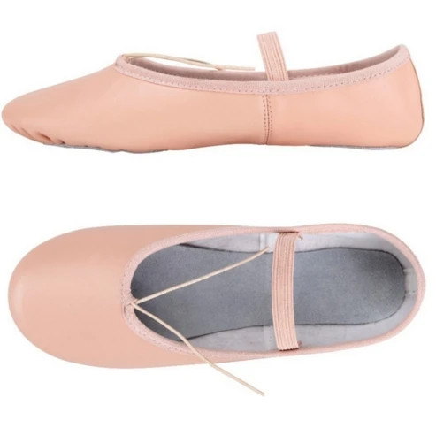 2017 Professional Ballet Shoes Slippers Women Girls Toddler Genuine Leather Zapatillas Ballet Full Split Sole Ballet Dance Shoe