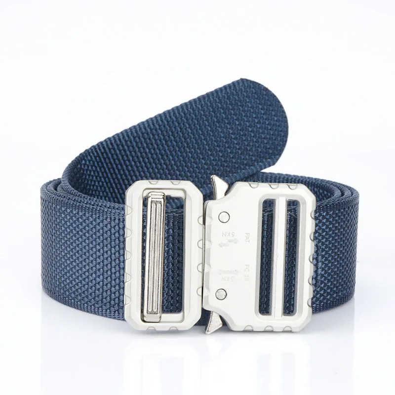 Alloy Tactics Buckle Belt qualtiy Nylon Insert Buckle Men belt Outdoor Multifunction Scratchproof Wear resistant belt