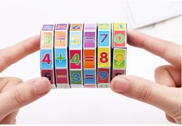 Hot Sale Educational Magic Cube Toys for Training Kids Math Learning Math Toys Puzzle Game Gift