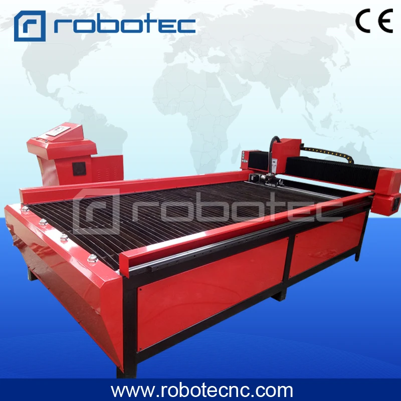 China Manufacture 63A/100A/120A 1325/1530 CNC Plasma Metal Cutting Machine With HTC