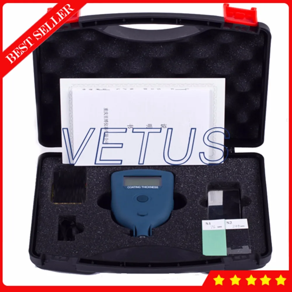 Leeb250 Magnetic induction Coating Thickness Gauge with measuring range 0~1250um portable Thickness Meter Tester