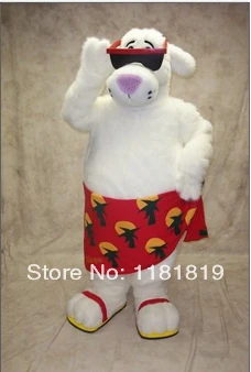 

MASCOT Polar Spa Bear Mascot costume custom anime cosplay kits mascotte theme fancy dress carnival costume