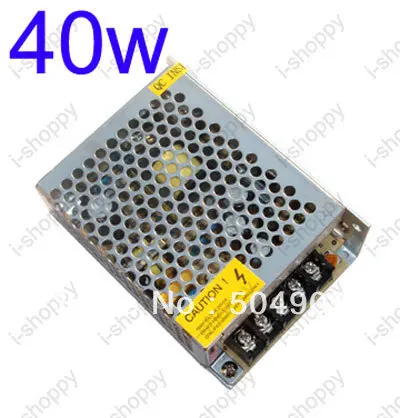 

40W 1.5A Universal Regulated Switching Power Supply /Transformer /Adapter,100~240V AC Input,24V DC Output, for CCTV LED Strips