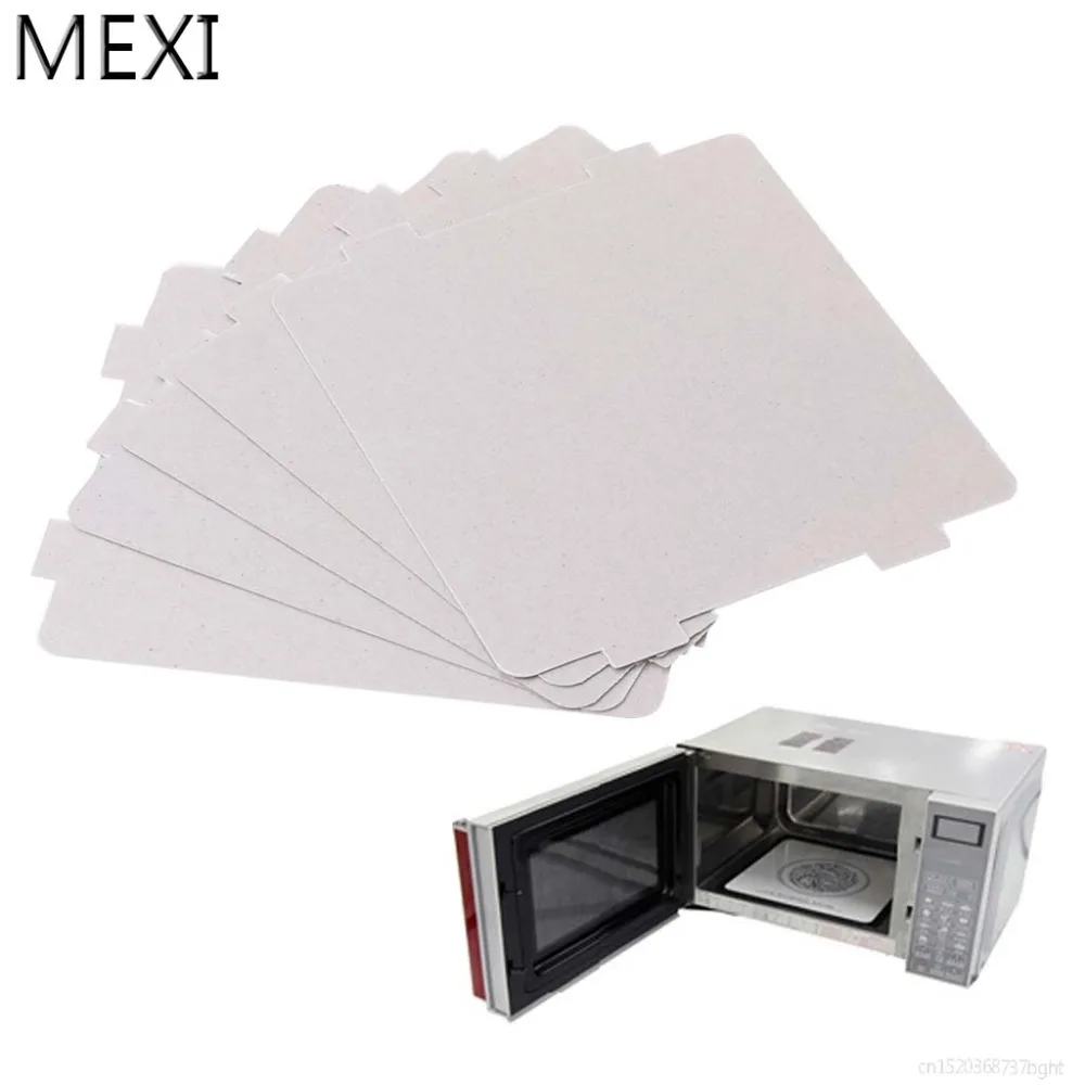 Миканитовые листы MEXI для микроволновой печи, 5 шт., запасная часть 108x99 мм для кухни серии Midea