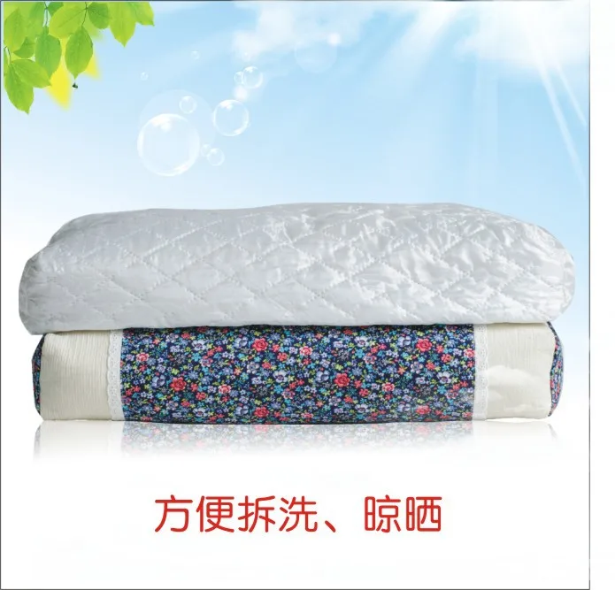 Korean Floral Natural Buckwheat Pillow Cervical Vertebra Health Care Pillow Neck Protecting Pillow Comfortable.