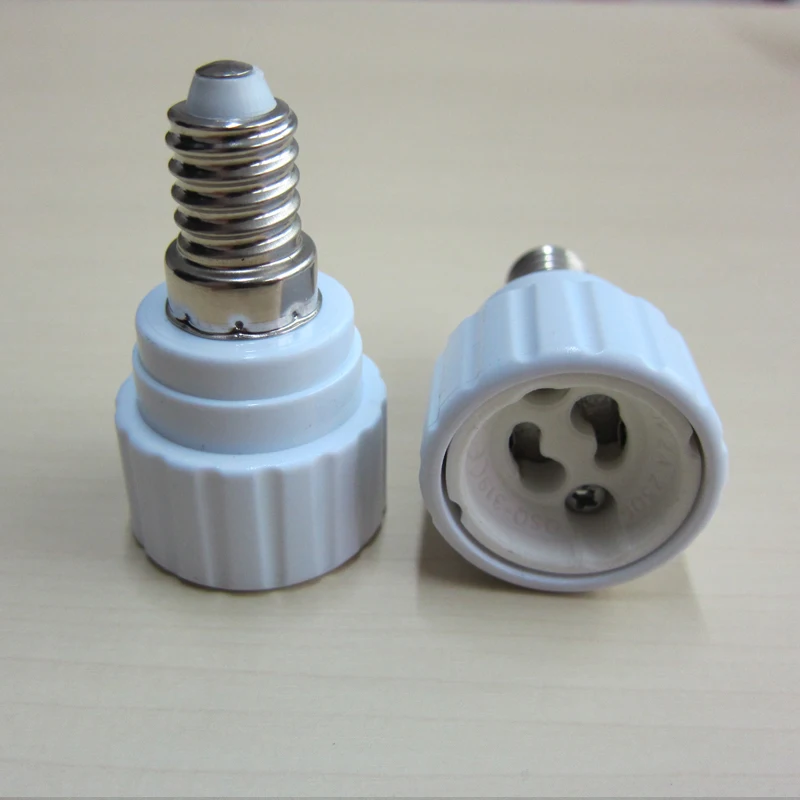 

E14 TO GU10 adapter Conversion socket High quality material fireproof material GU10 socket adapter Lamp holder