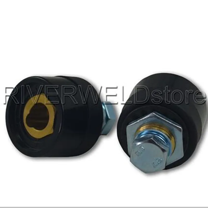 2pcs Quick FITTINGสไตล์ยูโรสายเชื่อมต่อซ็อกเก็ตDKZ35-50 เครื่องเชื่อม
