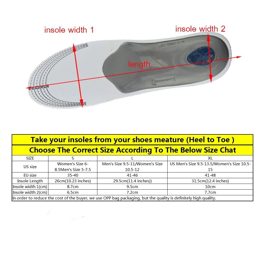 Expfoot venda superior de alta qualidade eva flatfoot palmilhas ortopédicas arco palmilhas apoio 2.5cm silicone ortopédico cuidados com os pés 045