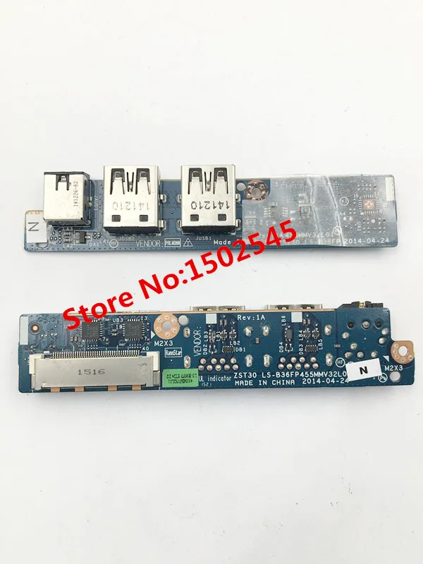 Genuine Original Laptop USB Interface Board For HP split 13 X2 USB Board Audio Board ZST30 LS-B36FP