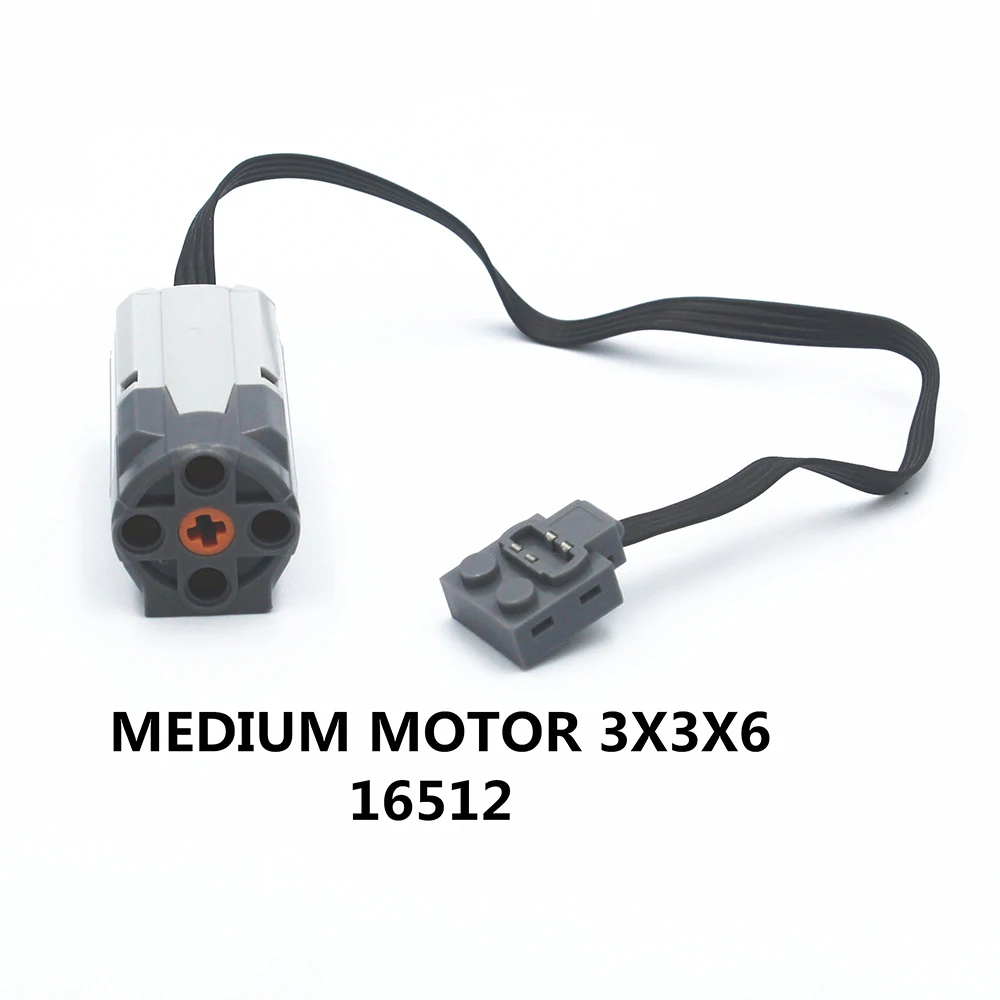 MOC Technical Electric Power Functions (MEDIUM MOTOR,LARGE MOTOR, XL MOTOR,SERVO MOTOR& BATTERY BOX )Compatible With lego 99499