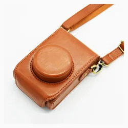 PU leather case Camera Bag Cover for Panasonic Lumix LX7 LX5 LX3 LX10 LX15 shoulder bag