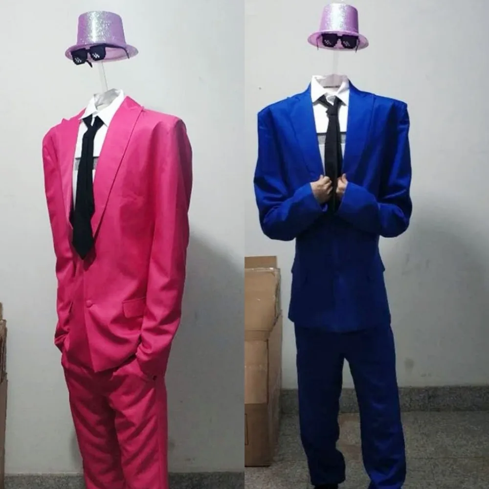 No head Costume special agent costume nightclub dress stage prop Clothing for mall stage performance show