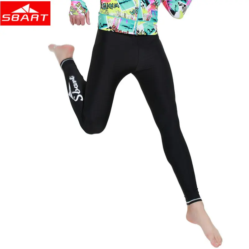 SBART Women\'s Surfing Rashguard Pants Lycra Quick Dry UPF 50+ Yoga jiu jitsu Trousers Women Diving Fitness Swimming Leggings