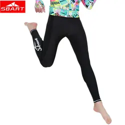 SBART Women's Surfing Rashguard Pants Lycra Quick Dry UPF 50+ Yoga jiu jitsu Trousers Women Diving Fitness Swimming Leggings