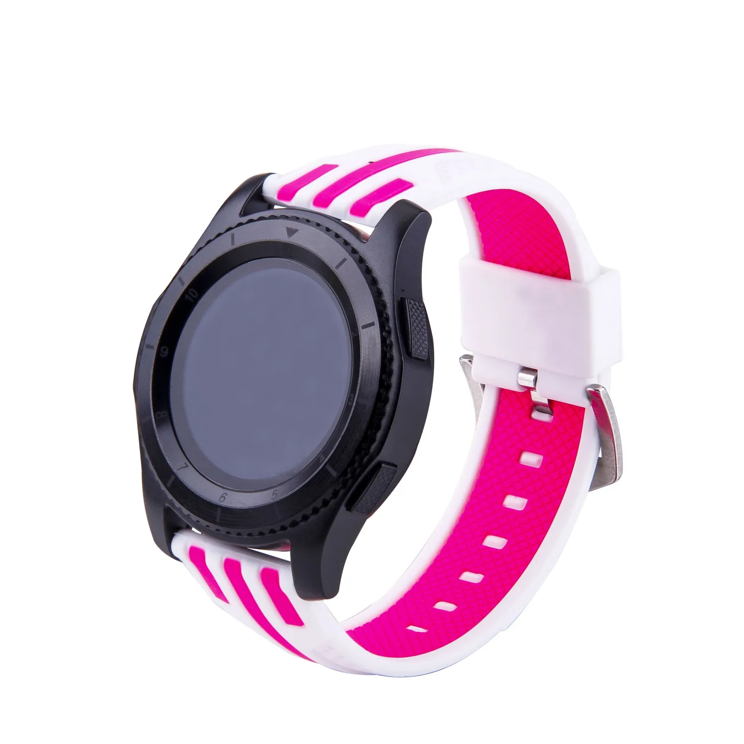 22mm Stripe Silicone Strap For Samsung Galaxy Watch 3 45mm 46mm Gear S3 Band Replace Bracelet For Huawei GT 2 3 Watch Band