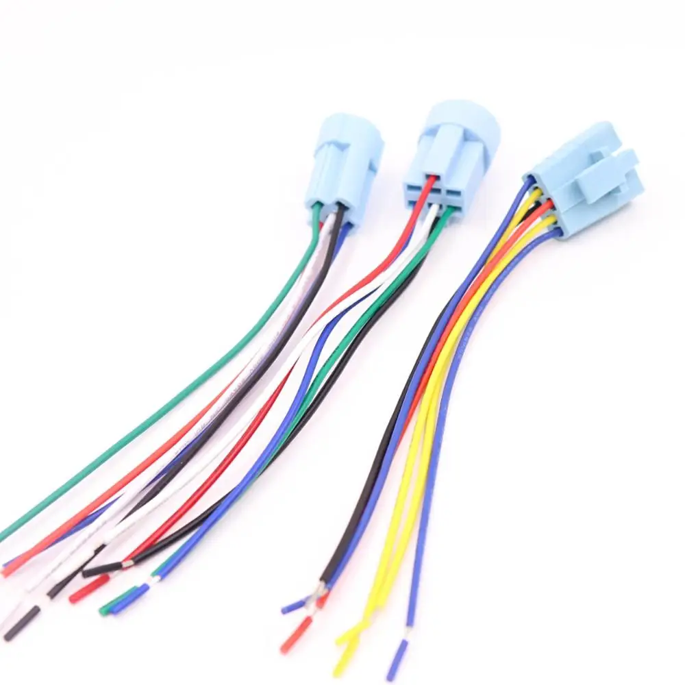 16mm 19mm 22mm Metal Button Switch Socket Connector Cable Socket For Metal Push Button Switch Wiring 5Wires