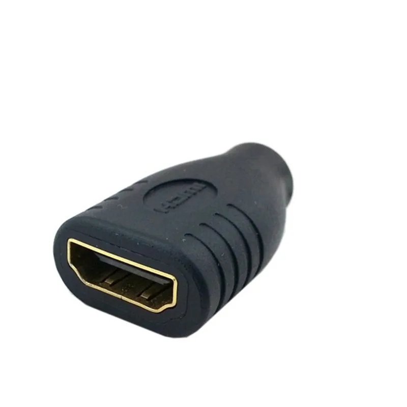 محول مايكرو هد متوافق أنثى إلى هد أنثى 1.4 فولت ثلاثية الأبعاد نوع D/نوع A F/F محول