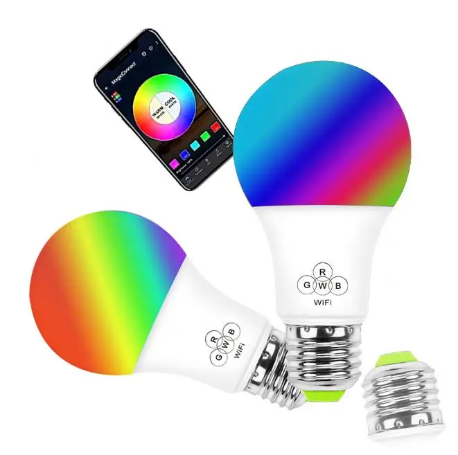 Party Smart WiFi Light Bulb Dimmable TP-Link Smart LED Light Bulb Works with Alexa Google Home Assistant RGB Color Changing Lamp