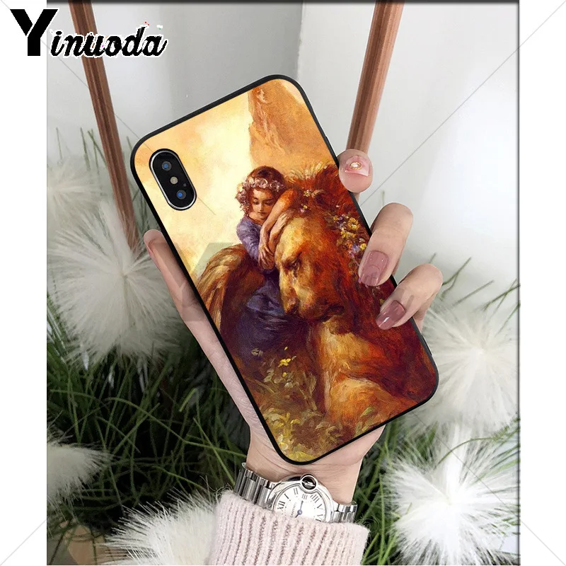 Yinuoda The Chronicles of Narnia Black High Quality Phone Case for Apple iPhone 8 7 6 6S Plus X XS MAX 5 5S SE XR Cellphones