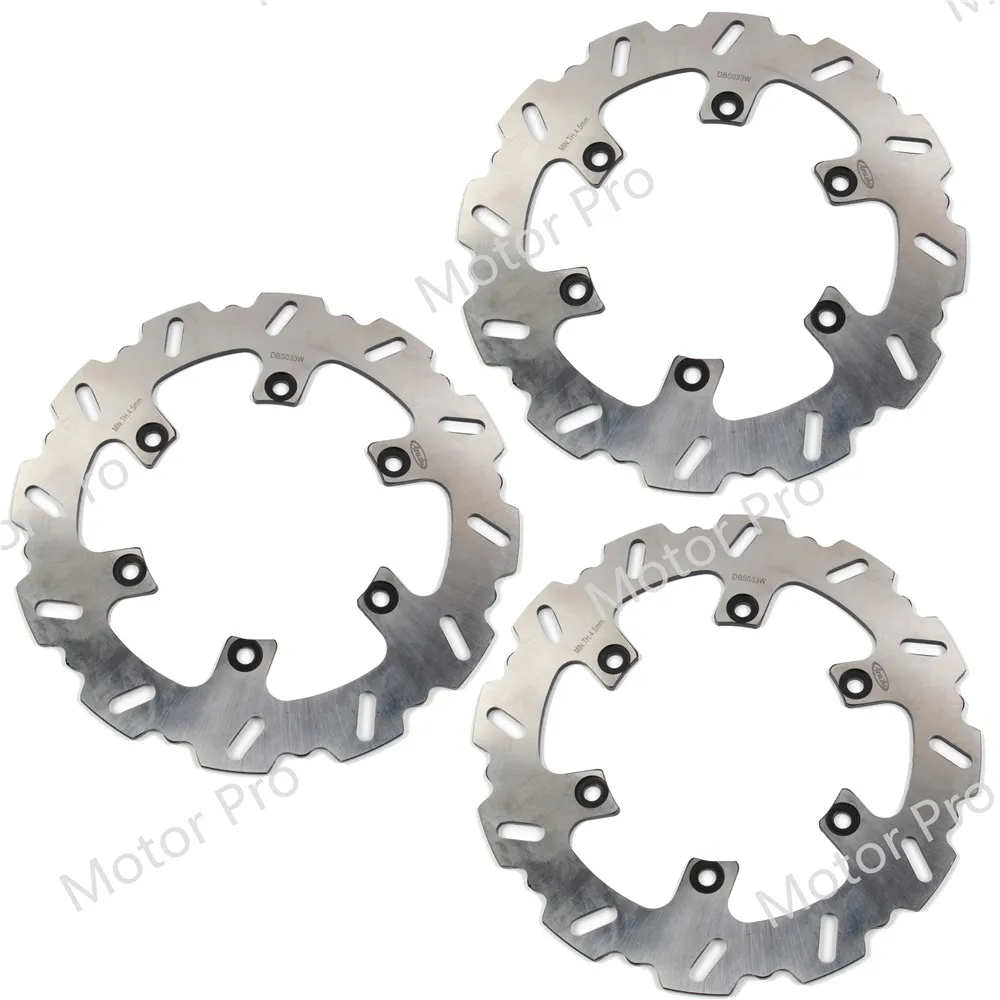 For Yamaha RD 350 LC 1985 - 1993 Front Rear Brake Disc Disk Rotor Kit Motorcycle RD350LC RD350 86 1987 1988 1989 1990 1991 1992