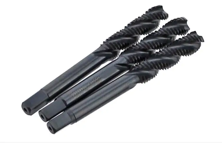 Right Hand Spiral Fluted Taps M7*0.75 M7*1.0 mm Machine Hands Screw Tap HSS screw tap