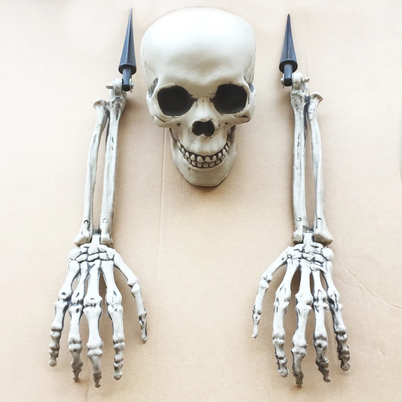 3 Piece Buried Alive Skeleton Kit Breaking Ground Haunted House Escape horror props Halloween Decorations