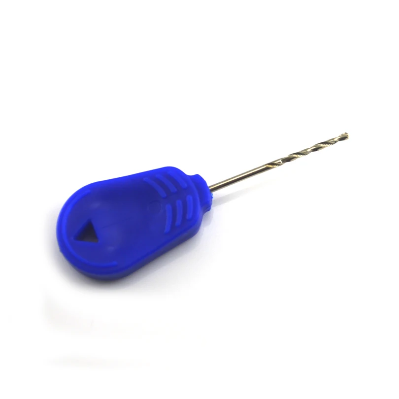 MNFT 2PCS Carp Fishing Baiting Needles Boilie/Bait Drill Blue Color Hair Rigging Angling Tackles