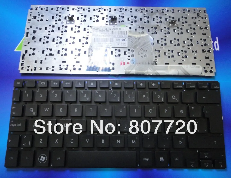 Free  shipping  100% new  Iceland  keyboard 570267-DD1,578364-DD1 forHP Mini 5101 5102 5103 5105 5100.