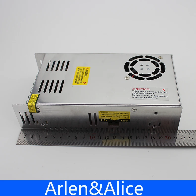 Fuente de alimentación conmutada de salida única, 400W, 60V, 6.7A, CA a CC, SMPS, CNC